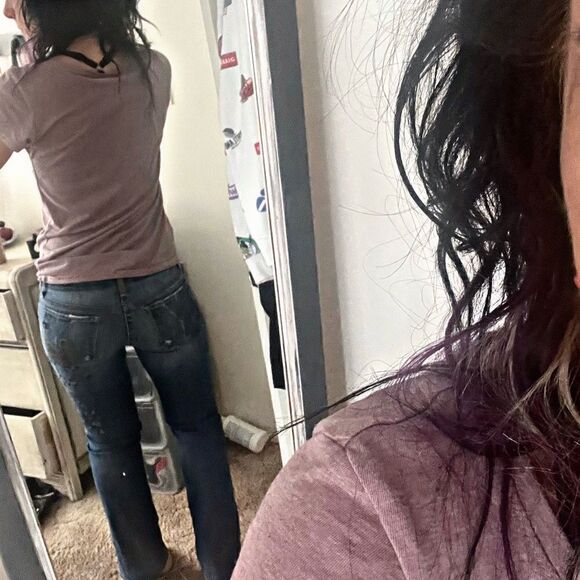 Custom Citizens of Humanity Heart Graffiti Dita Bootcut Jeans - Picture 7 of 12